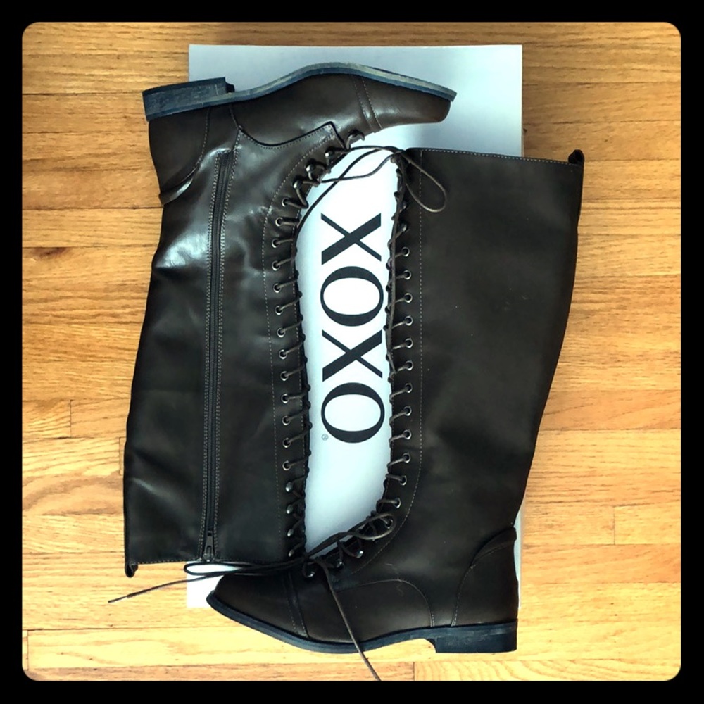 NWT XOXO Knee-High “Baker” Boots